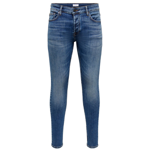 High Quality <b>Men's</b> Casual Canvas <b>Jeans</b> Pant Breathable Windproof High Waist Straight Style Solid Pattern Autumn Quick Dry - Product Image 1