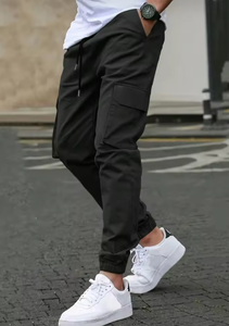 Fashion Men Cargo Jogger <b>Pants</b> Multi Pocket Comfortable Trousers High Quality Urban Streetwear Bottoms - Product Image 3
