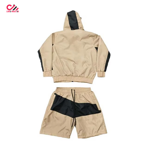 New Design Custom Windbreaker Set Jacket High Quality Men Sport <b>Wind</b> <b>Breaker</b> Spring Best Quality Windbreaker set For Sale - Product Image 2