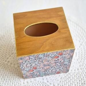Caja de pañuelos de madera protectora con estampado, saludable, para infusión de aceites esenciales, caja facial al por mayor - Product Image 4