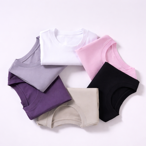 เสื้อยืดคอกลมแขนสั้นผู้ชาย ผ้าเนื้อนิ่ม 220  สำหรับฤดูร้อน  ปักโลโก้ตามสั่ง ราคาโรงงานจากบังกลาเทศและจีน - Product Image 1