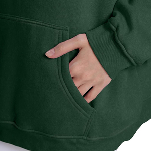 Sudadera con capucha de peso pesado con lavado vintage personalizado para mujer, nueva llegada, sudadera con capucha de manga larga transpirable a la moda con lavado ácido para mujer - Product Image 6