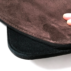 Bowling Ball Cleaning Cloth Microfiber Pad Brown and <b>Black</b> for <b>Polishing</b> and Maintenance Bowling Shammy Leather - Product Image 4