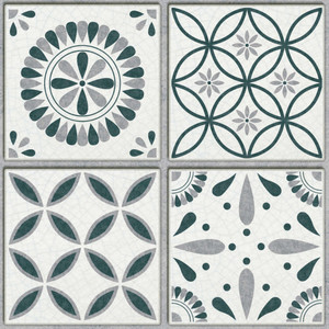 Aplicado a la casa, hotel, restaurante, varios diseños modernos, uso interior colorido, azulejo de cerámica, origen de Vietnam - Product Image 4