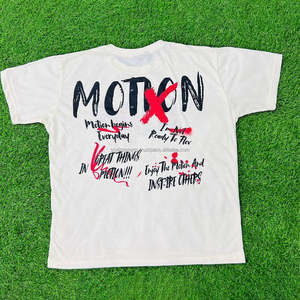 Camiseta Unisex de algodón pesado de alta calidad con estampado gráfico de logotipo personalizado, ropa de calle Vintage, estilo extragrande, ajuste ligero para hombres y mujeres - Product Image 2