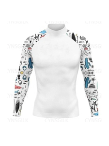 Global Export Women's MMA Rash Guard <b>Long</b> Sleeve Custom Gym Compression Shirt - Product Image 4