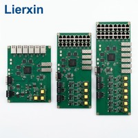 Commutateur Ethernet industriel Lierxin LEX-IES-SW-V25 à contrôle d'impédance, carte PCB 6-8 couches, commutateur Gigabit géré, PROFINET TSN