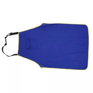 Best Performance Heavy-Duty Drilled Cotton Construction Workwear Durable Flame Retardant Welding Apron <b>Fire</b> Resistant JNM SAFETY - Product Image 5