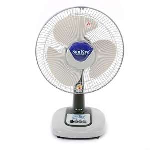 Premium SanKyo B300M 12" <b>Plastic</b> Mechanical 3-Speed <b>Foldable</b> <b>Table</b> Fan 3 Blades Air Cooling Electric Made In Vietnam Wholesale - Product Image 2