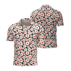 เสื้อโปโลกอล์ฟสีดำชมพู 3 มิติ คุณภาพสูงแบบขายส่ง ปรับแต่งได้ พร้อมริบบิ้นสีชมพู ดูดซับความชื้น สำหรับชุดกีฬา - Product Image 6