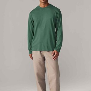 Camisa de Manga Larga para Hombre, Precio Económico OEM, Súper Calidad, Transpirable, Logotipo/Colores Personalizados, Camisa de Manga Larga de Última Tendencia, Ligera - Product Image 2