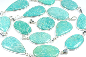 Colgante de Piedras Preciosas Mixtas de la Mejor Calidad al por Mayor, Chapado en Plata, Estilo Boho, Forma de Lágrima, para Fabricación de Joyería, Minoristas BISMILLAH GEMS BG-171 - Product Image 6