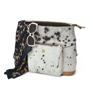 Genuine cowhide <b>leather</b> hair school <b>backpacks</b> wholesale bulk supplier OEM custom branding premium export quality for <b>men</b>/women - Product Image 2