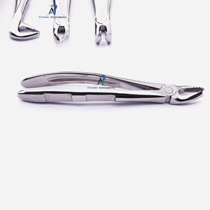 Forceps d'extraction dentaire en acier inoxydable, outil de retrait de dents, instrument chirurgical dentaire professionnel pour les dentistes et les cliniques - Product Image 2