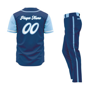 Uniforme Deportivo Sublimado de Béisbol y Sóftbol de Secado Rápido y Transpirable de Alta Calidad con Nuevo Diseño, 100% Poliéster, Personalizado para Equipos - Product Image 3