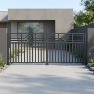 Puertas Modernas de Alta Calidad con Recubrimiento de Polvo de Hierro, Impermeables, Fáciles de Ensamblar, Precio de Fábrica para Venta al por Mayor por Sparxwizz Engineering - Product Image 3