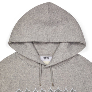 Ensemble de survêtement unisexe gris à capuche, pantalon de jogging uni long avec poches latérales, vêtements d'automne 100% coton - Product Image 3