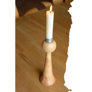 Bougeoir en bois de grande taille design classique décoration d'intérieur bougeoir en bois qualité supérieure bougeoir en bois naturel - Product Image 1