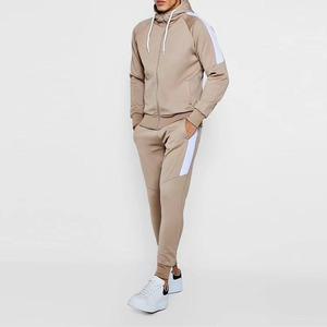 Fabricants de vêtements sur mesure, ensemble de jogging en coton personnalisé, survêtement en molleton uni pour homme, ensemble de survêtement pour homme - Product Image 2