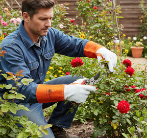 Guantes de soldadura Tig de piel de oveja, resistentes a impactos, retardantes de llama, resistentes a desgarros, para soldadores, guantes de seguridad para las manos. - Product Image 4