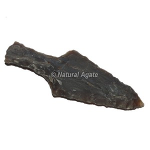 Semi-Precious Stone <b>Crafts</b> Custom Handmade <b>Craft</b> <b>Old</b> Style Antic Agate Knife Healing Agate Arrowheads - Product Image 5
