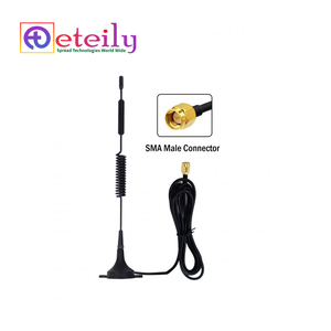 Antena magnética de resorte ETEILY 5G 3dBi de larga duración con cable RG174 y conector macho SMA de fácil montaje hecho en la Comunicación de la India - Product Image 1