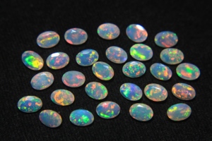 Genuine Ethiopian Opal OvalFaceted Cut Gemstone Super Fine Quality Multi Color Opal Fire Opal Loose Gemstone For Jewelry - Product Image 3