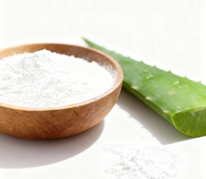 Polvo versátil de aloe vera 100X con compatibilidad premium para el desarrollo de productos de cuidado personal y cosméticos. - Product Image 2