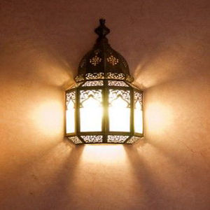 Lámpara de Pared Geométrica de Papel, Hecha a Mano, Moderna, Decoración de Interiores para el Hogar, Iluminación para Sala de Estar - Product Image 2