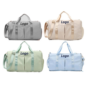 Bolsa de deporte tipo Duffle, elegante mochila de lona para viaje, nueva bolsa de gimnasio con logotipo personalizado, de gran capacidad, para viajes y senderismo. - Product Image 5