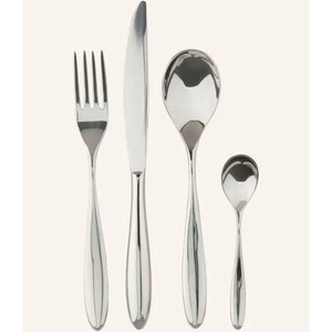 Modern Style Wholesale Direct Indian Fantastic Handle Stainless Steel <b>Flatware</b> <b>Set</b> for Wedding Use Eco-Friendly Custom Logo - Product Image 1