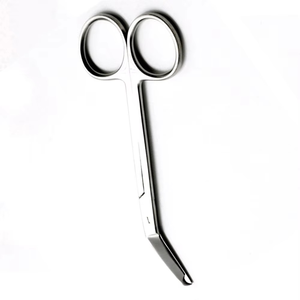 กรรไกรตัดไหมเย็บแบบโค้งพรีเมียม - กรรไกรตัดไหมเย็บขนาดเล็กพร้อมใบมีดแบบตะขอสำหรับการผ่าตัดทางคลินิกที่ละเอียด - Product Image 5