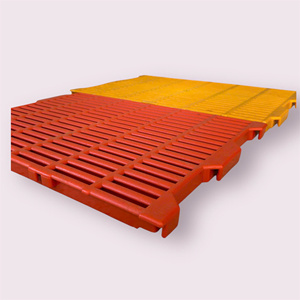 Suelo de Láminas de Plástico para Granjas de Cerdos, Diseño Duradero de Doble Capa, Ventilado, Antideslizante, Multicolor y Tamaños Personalizados - Product Image 1