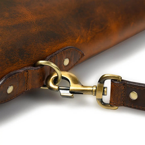 Bolsa de Cuero para Armas Fabricada Profesionalmente, Personalizada OEM, de Cuero Genuino, Impermeable y Resistente al Viento, Funda de Cuero para Armas - Product Image 4