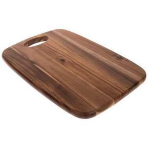 Planche à découper robuste en bois, matériau de qualité alimentaire écologique pour la cuisine, sûre pour couper la viande et les légumes - Product Image 1