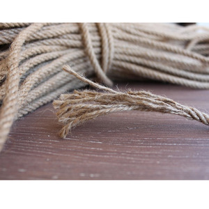 Fil de jute torsadé 100 % doux, résistant, écologique, recyclable et durable, de haute qualité pour le tricot et la couture à la main. - Product Image 3