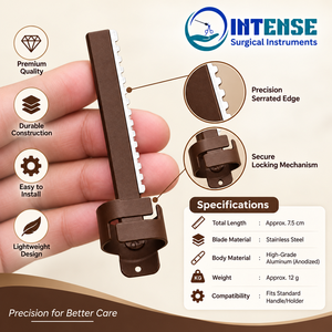 Maquinilla de afeitar con agarre para los dedos, herramienta profesional para depilación y afeitado de la piel, para un afeitado preciso y controlado, disponible en varios colores - Product Image 3