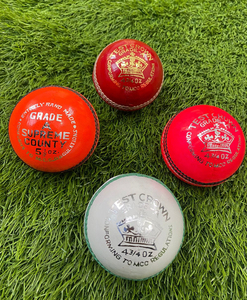 Balle de cricket en cuir rose de qualité A, 156g, cousue main avec fil noir, balle dure pour matchs de test, ligue des comtés. - Product Image 2