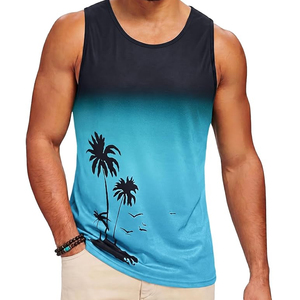 Débardeurs de sport tricotés pour hommes, style streetwear, séchage rapide, dos en Y, pour la musculation et la gym - Product Image 4