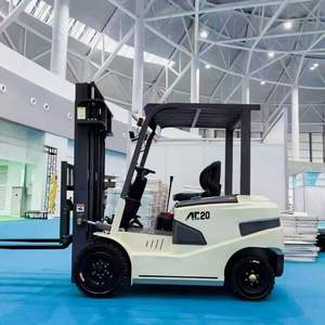 Chariot élévateur de haute qualité 3,5 tonnes, chariot élévateur 5 tonnes, configuration avancée, batterie lithium, moteur, pneus pleins, grue élévatrice, prix abordable - Product Image 2