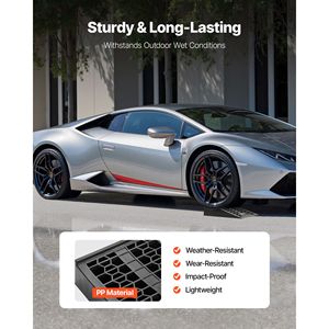 2 Rampe di Servizio Portatili a Basso Profilo per Auto, Capacità 20000 Libbre, Altezza di Sollevamento 2,6 Piedi, per Manutenzione Garage Domestico - Product Image 5