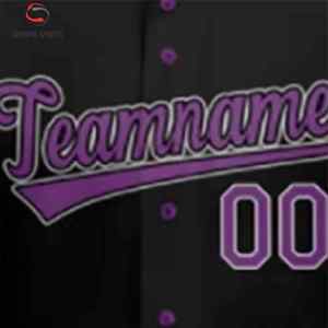 Maillots de baseball pour hommes de haute qualité, sublimation, personnalisables, en gros, maillots de baseball, vêtements de baseball et de softball - Product Image 3