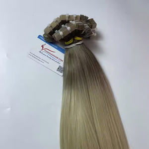 Hermosas Extensiones de Cabello Humano Vietnamita 100% Naturales con Cinta Adhesiva, Alta Calidad, Súper Sedosas y Brillantes, Varios Colores, Precio al por Mayor - Product Image 5