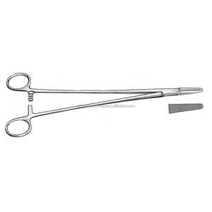 Portaagujas de Acero Inoxidable A-1 VERITAS Wangensteen de 27 cm, Reutilizables, de Alta Calidad, Kit de Instrumentos Quirúrgicos para Sutura - Product Image 5