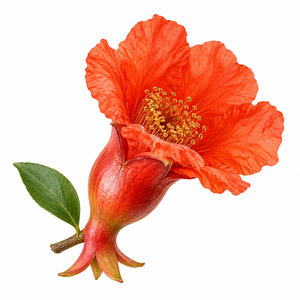 Vainas de flor de granada frescas con formas distintivas y elegancia natural, perfectas para decoraciones rústicas de temporada. - Product Image 3