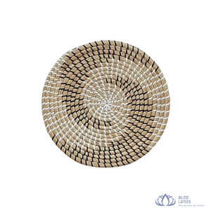 [HOT SELLING] | Seagrass Plates Handmade Woven <b>Wall</b> Hanging Platter For Hotel Airbnb Home Interior Decor from Vietnam - Product Image 1