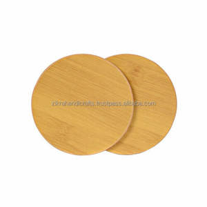 Sous-verres noirs Design thème naturel décor de Table en bois boisson naturelle thé café tasse petit déjeuner banque tapis en bois uni - Product Image 5
