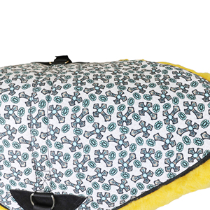 Horse Riding Bareback Saddle Pad Stirrup Matching Girth <b>Memory</b> <b>Foam</b> <b>Cushioned</b> <b>Seat</b> Yellow - Product Image 6