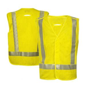 เสื้อกั๊กสะท้อนแสงมองเห็นสูง,เสื้อกั๊กความปลอดภัยสำหรับงานก่อสร้างถนนเสื้อกั๊กเพื่อความปลอดภัยพร้อมกระเป๋า - Product Image 1