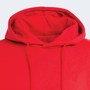 Sweat-shirt à capuche en polaire rouge premium pour homme, chaud et confortable, avec ourlet côtelé, idéal pour le camping, la randonnée et la mode décontractée - Product Image 6
